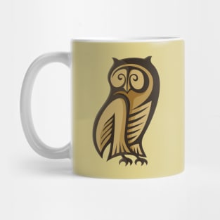 Owl Symbol Colour Mug
